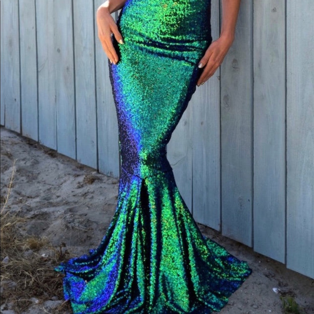 Mermaid skirt.